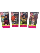 Barbie Set of 4 Kelly Club Dolls Garden Series Liana Belinda Melody Kayla