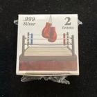 2 Gram Pan Silver Boxing Gloves – .999 Fine – SEALED & Possible Colorized Inside