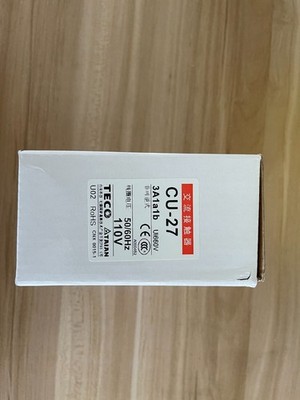 1PCS New TECO CU-27 110V 3A1a1b ACContactor *tn