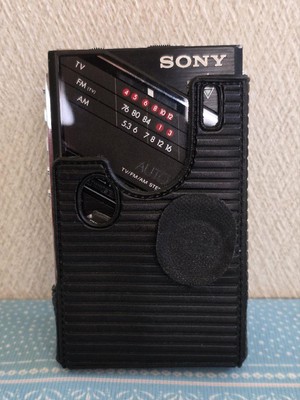 SONY「WM-F202」 RECORDING WALKMAN Sony Walkman WM-F202 Vintage Cassette Player Radio Leather
