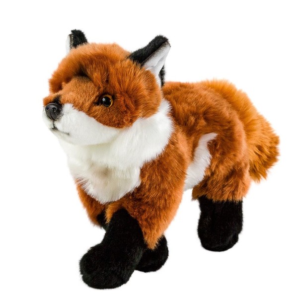 Fuchs Kuscheltier Stehend 30 Cm Rotbraun-Weiß PlüSchfuchs Teddys Rothenburg-image