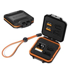 K F CONCEPT 12 Slots Memory Card Case, Water-Resistant Card Holder, Anti-Shock C
