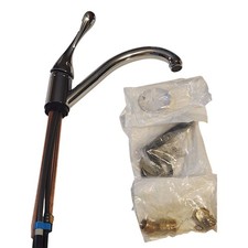 Delta 101LF-HDF Single Handle Kitchen Faucet - Chrome