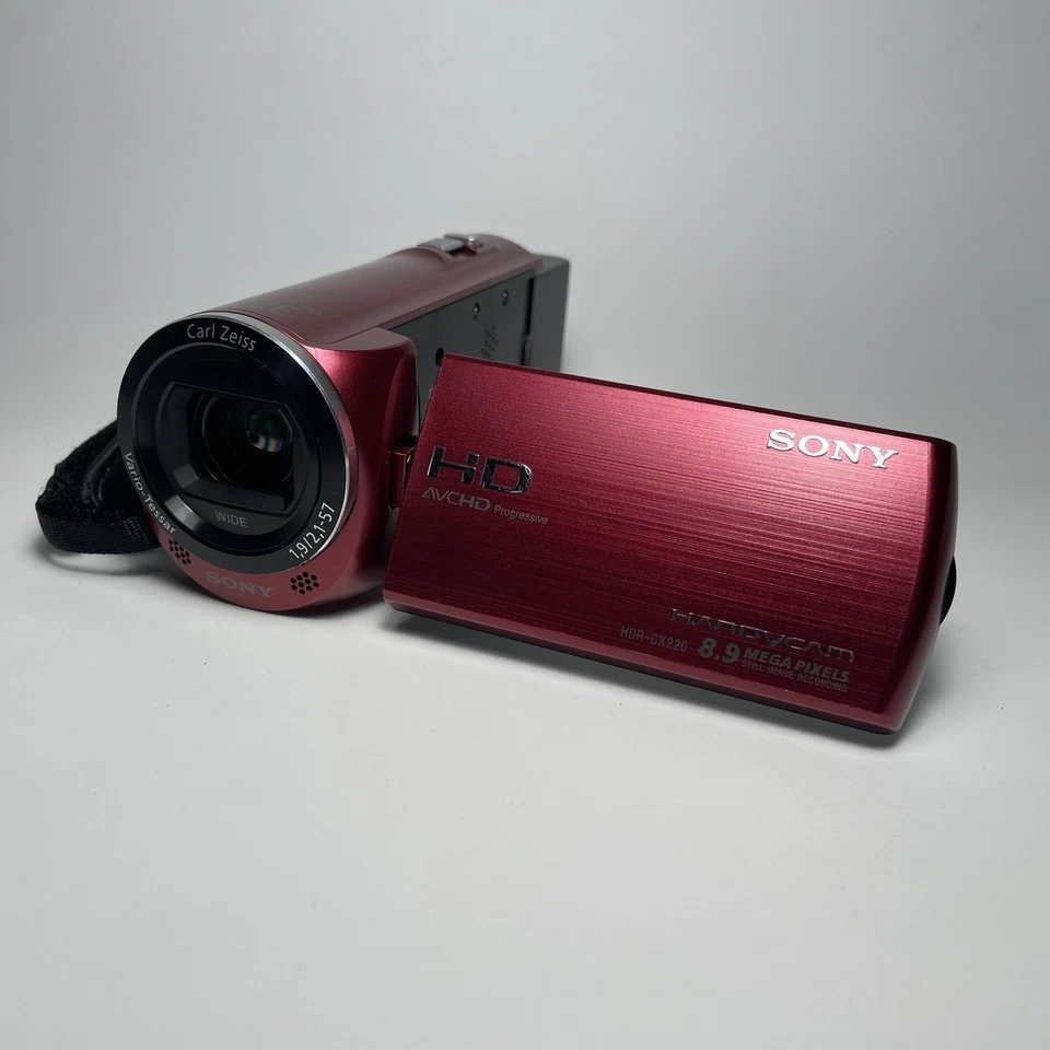 Sony Handycam HDR-CX220E 1080 HD 8.9MP Camcorder Tested + Chrgr, Batt, 64GB SD - Image 2 of 4