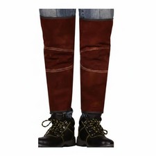Welding Leg Guards Flexible Knee Fit Spark Shielding for Workshops