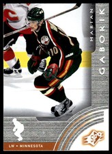 2001-02 SPx #33 Marian Gaborik Minnesota Wild Hockey Card