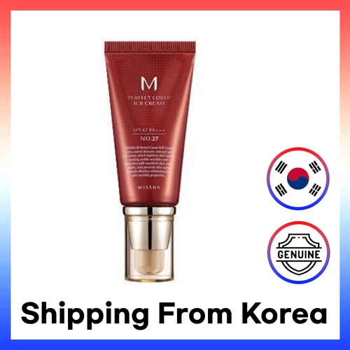 MISSHA M Perfect Cover BB Cream 50ml SPF42 PA+++ #27 Honey beige
