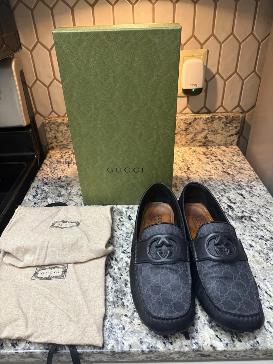 Gucci M Moccasin Leather Upper Casual Shoes for Men for sale | eBay