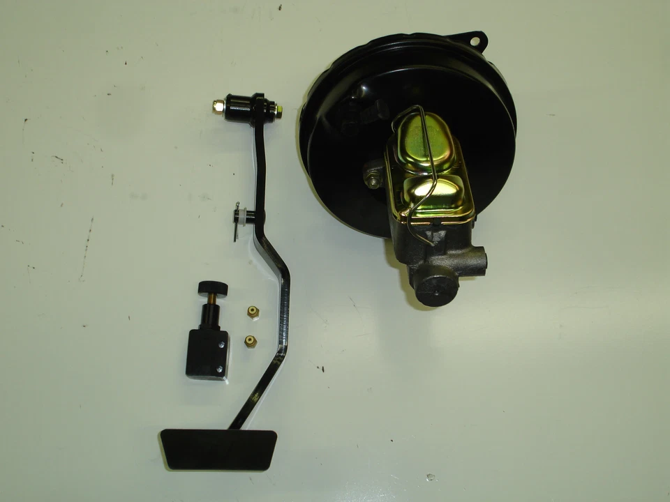 1967-1970 Mustang Mercury Cougar 9" cilindro mestre de reforço de freio elétrico  - Imagem 2 de 3