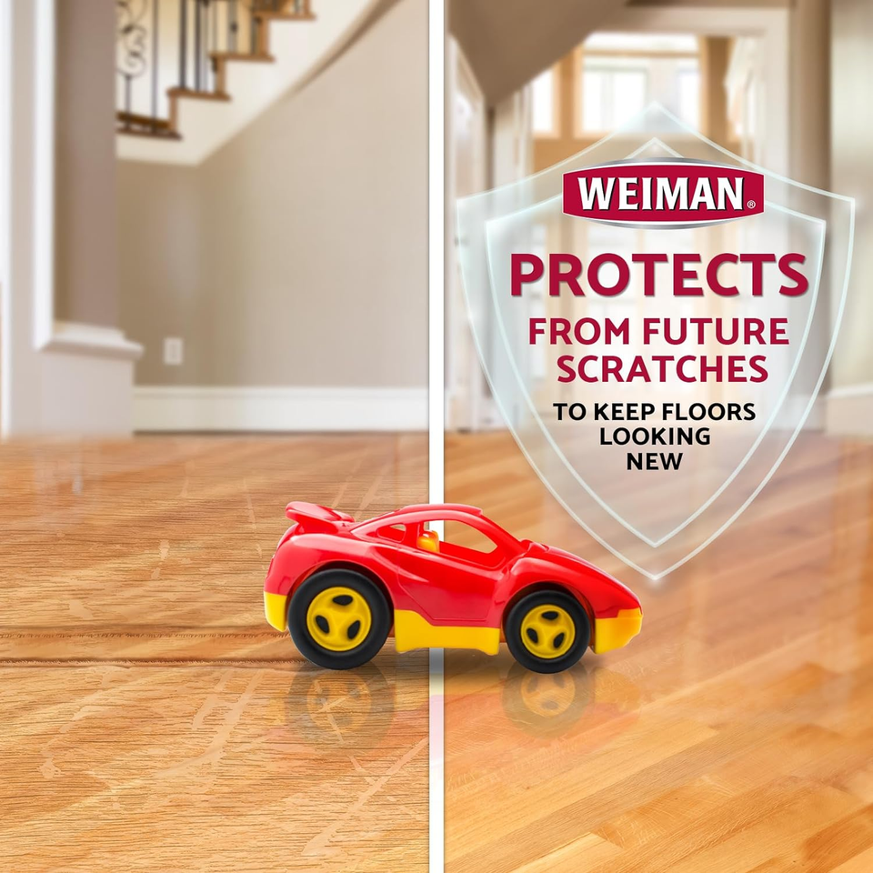 Hardwood Floor Cleaner and Polish Restorer Combo 2 Pack High