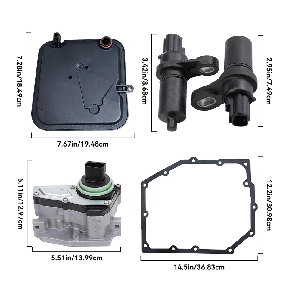 Kit de paquete de bloque de solenoide de transmisión 42RLE-5 PIEZAS para Chrysler Dodge Jeep Liberty Foto 3 de 4