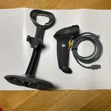 Zebra Symbol LS2208 Handheld 1D Bi-Directional Laser Barcode Scanner + Stand