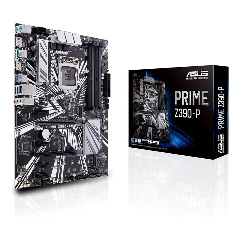 ASUS Prime Z390-P LGA 1151 Intel Z390 SATA 6Gb/s USB 3.1 ATX Intel Motherboard