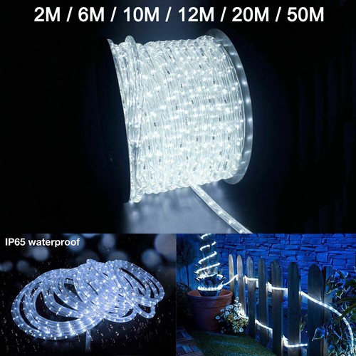 Cadena De Luces LED Tubo Luz Manguera Guirnalda Exterior / | eBay