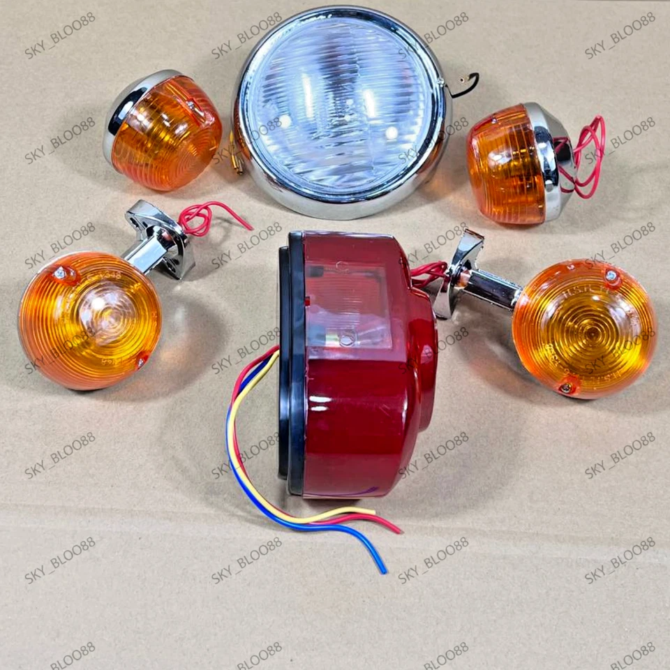 Juego de faros/lámpara trasera de repuesto para Honda C70 NUEVO - ENVÍO GRATUITO Foto 3 de 4