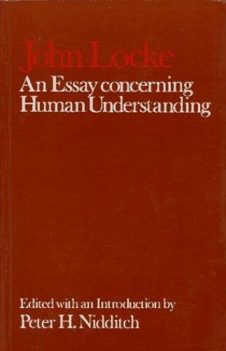 An Essay Concerning Human Understanding by Locke, John 9780198245957 ...