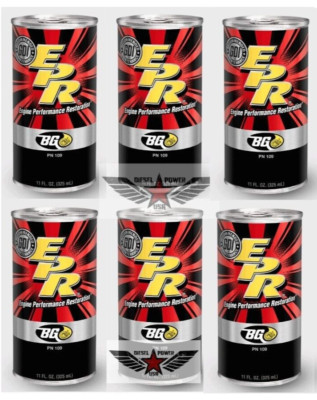 BG EPR Engine Performance Restoration PN109 11 FL.OZ NEW 6 Pack Free Funnel