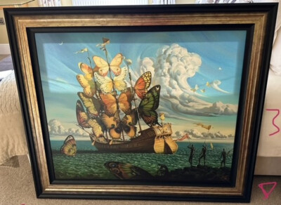 VLADIMIR KUSH - DEPARTURE OF THE WINGED SHIP - S/N LIM ED. - GICLEE ON ...
