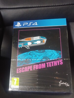 Escape From Tethys (PS4) NEW SEALED MINT, RED ART GAMES, RARE and Sold Out!
