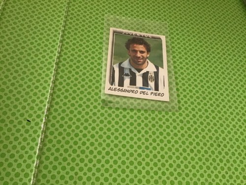 PANINI CALCIATORI 2000 🇮🇹 ALESSANDRO DEL PIERO # 140 JUVENTUS ⚫️⚪️ ESAURITA - 第 1/2 張圖片