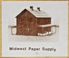 Midwest Paper Supply. N Scale. Timber Kit by Gloor Craft Models. P/N 205. New.
