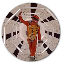 DJ Space Odyssey #3 Slip Mat 7" inch Slipmat Portablism Turntable Slip Mat x1