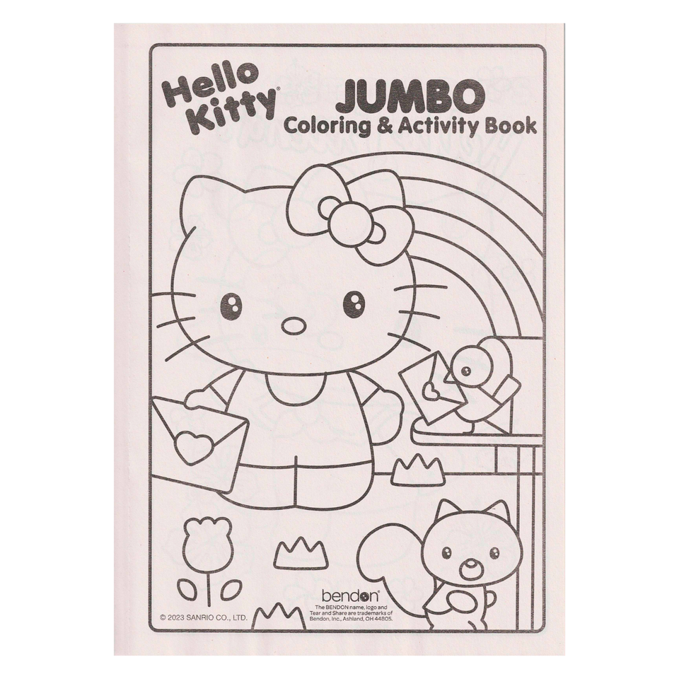 Hello Kitty Coloring & Activity Book: 64 Pages with Bonus Standup ...