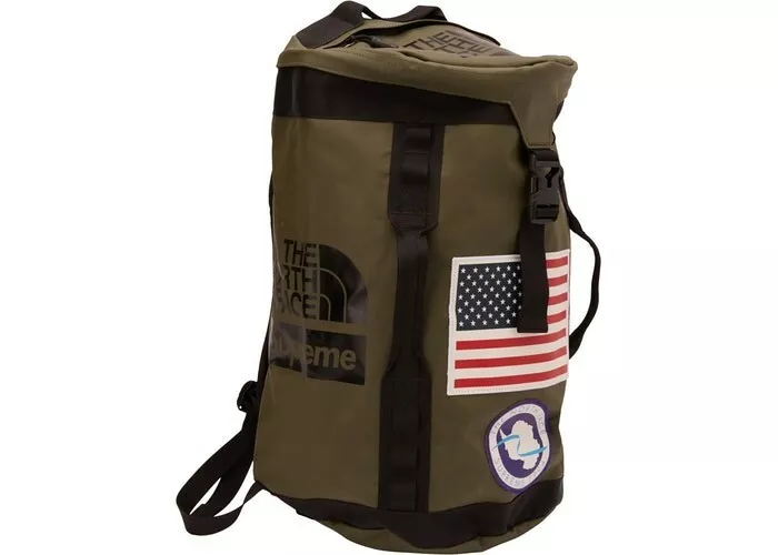 Sac à dos Supreme North Face Trans Antarctica Expedition Big Haul vert armée