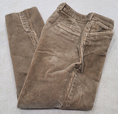 Vtg Polo Ralph Lauren Men's Wide Wale Corduroy Horse Riding