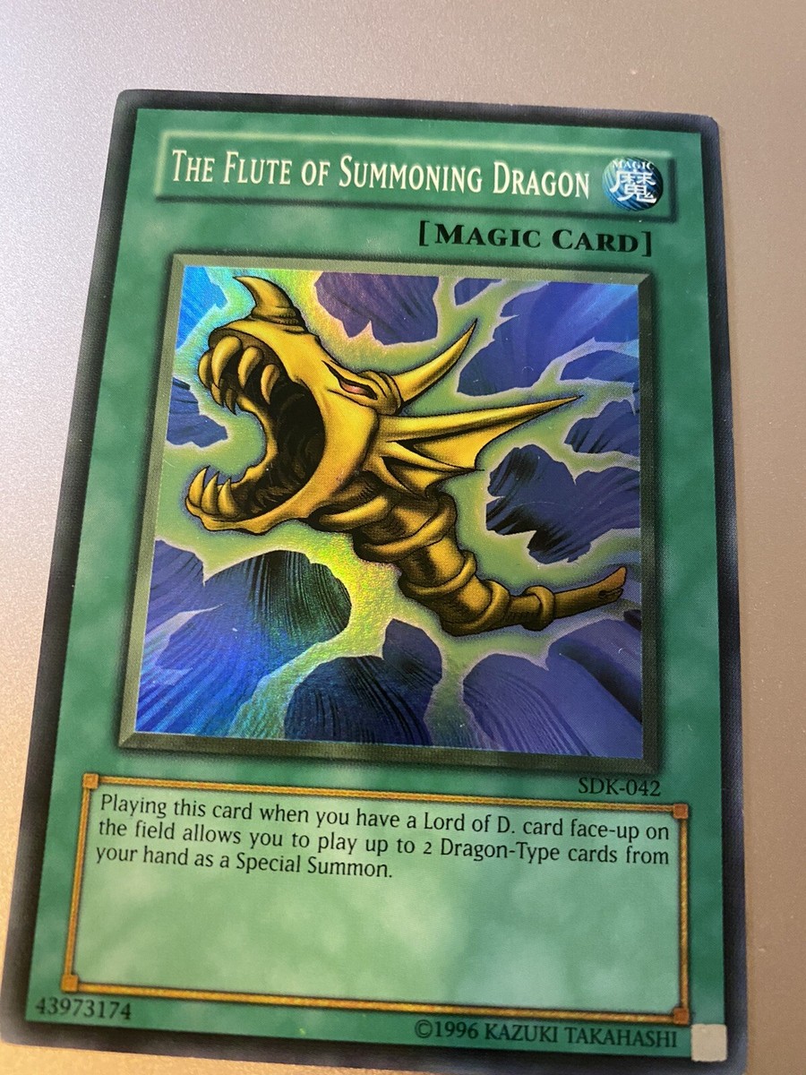 Yu-Gi-Oh! Flute of the Summoning Dragon SDK-042 (Medium-Max) FADED