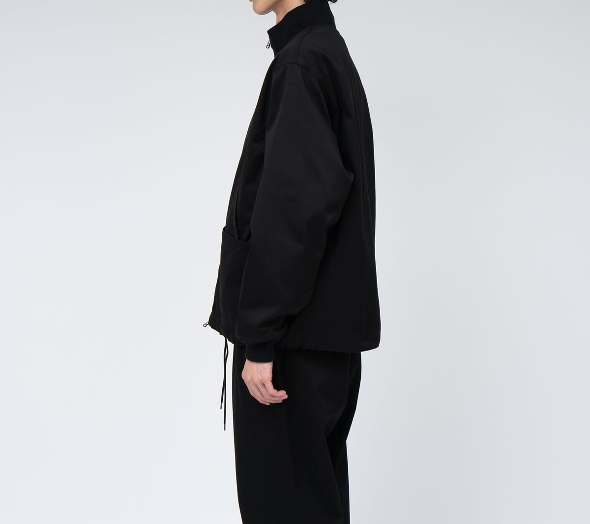 ジャケット・アウター Nanamica WINDSTOPPER Chino Deck Jacket NANAMICA WINDSTOPPER CHINO DECK JACKET BLACK | TODAY CLOTHING