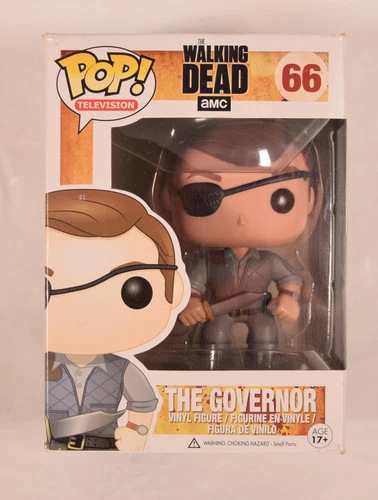 Walking Dead Governor Pop Television Vinyl Figure 66 NIB Horror Zombie