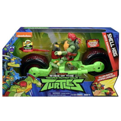 Rise of The Teenage Mutant Ninja Turtles Shell Hog Exclusive Raphael Cycle 