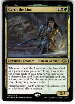 Carth the Lion Modern Horizons 2 Regular MTG NM | eBay