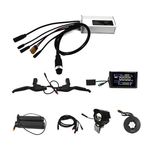 E-Bike Conversion Kit 36V 48V 52V 28A 1000W Sine Wave with LCD Display Handle FS - Picture 10 of 13
