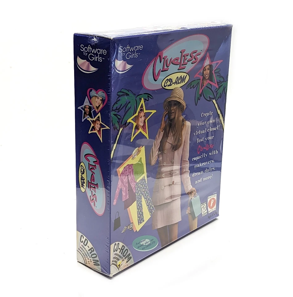 New 1997 Mattel Clueless PC MAC CD-ROM Software Computer Game - Image 4 of 4