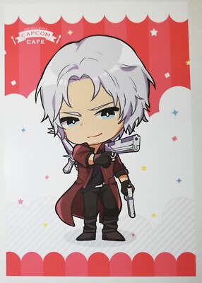 Devil May Cry Dante Dmc5 Postcard Privilege Capcom Cafe Bullets | eBay