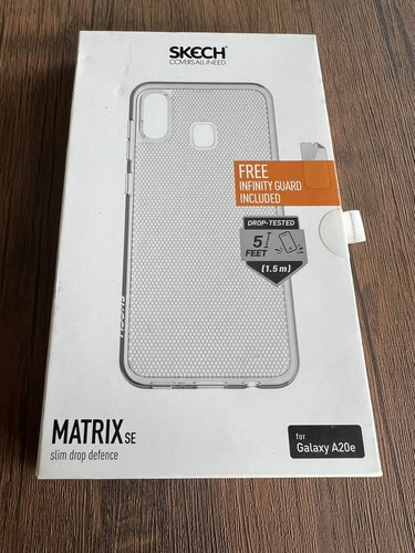 SKECH Clear Back Case Cover + Film Screen Protector for Samsung Galaxy A20e - 第 1/2 張圖片