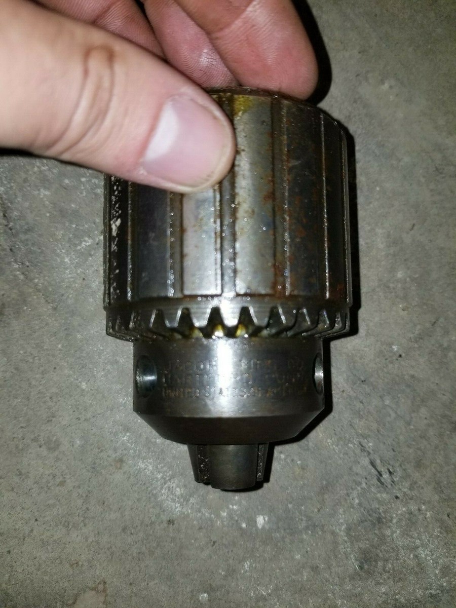 Jacobs No. 16 N Ball Bearing Chuck , No. 3 Morse Taper, 1/8'' to 5