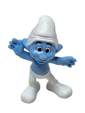 2013 McDonalds Peyo SMURF Crazy Smurf action figure