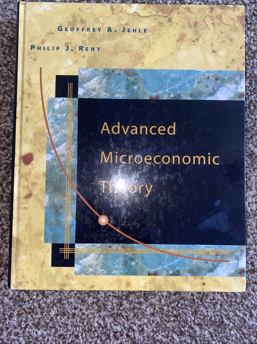 ADVANCED MICROECONOMIC THEORY 第三版 Amazon | Advanced