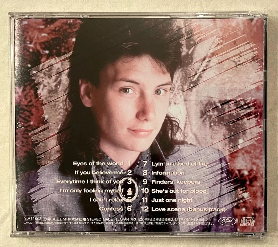 Eric Martin - Soul Sessions + 1 бонус (Япония CD с OBI) подписанный Eric Martin - Изображение 2 из 4