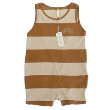 Rylee + Cru Terry Sleeveless Romper One Piece Outfit Toddler Size 2-3 Years