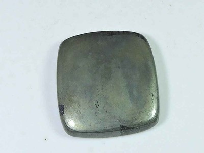 31 x 34 x 06 mm Appache Gold Pyrit Achteck Cabochon loser Edelstein 128 kt. c268