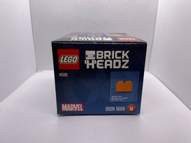 LEGO®  41590 Brickheadz 6 Iron Man Marvel Civil War Retired NIB Factory Sealed