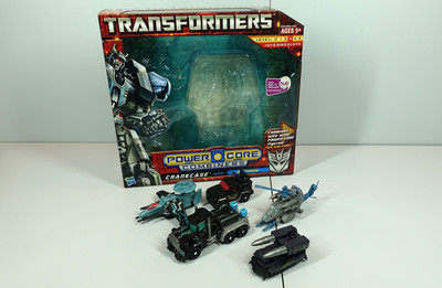 Transformers Power Core Combiners Crankcase w Destrons Action Figures NEW 2010