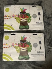 Hawaiian Luau Theme Balloon Tiki Airloonz Party Foil Jumbo Colorful Summer 2