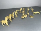 Marx Original Ben Hur 54mm Figures Tiger Horses Chaise Lounge Woman Donkey Lot
