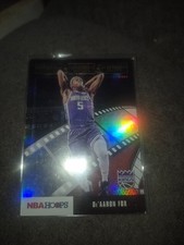 2018-2019 panini hoops basketball lights camera action De'aaron fox no 3