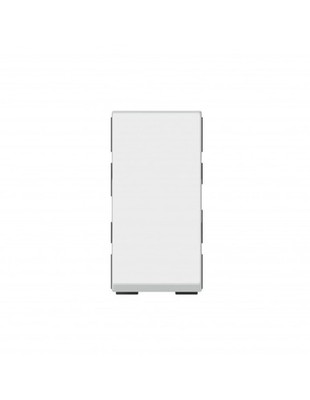 Poussoir inverseur porte étiquette Mosaic - 2 modules - 6A - blanc LEGRAND Brico